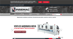 Desktop Screenshot of insemac.com