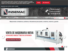 Tablet Screenshot of insemac.com